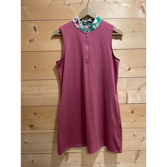 Tommy Bahama Dresses & Skirts - Tommy Bahama Golf Dress with Shorts set Medium Mauve